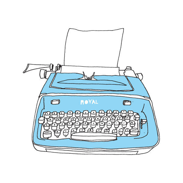 Temporary Tattoos: Typewriter
